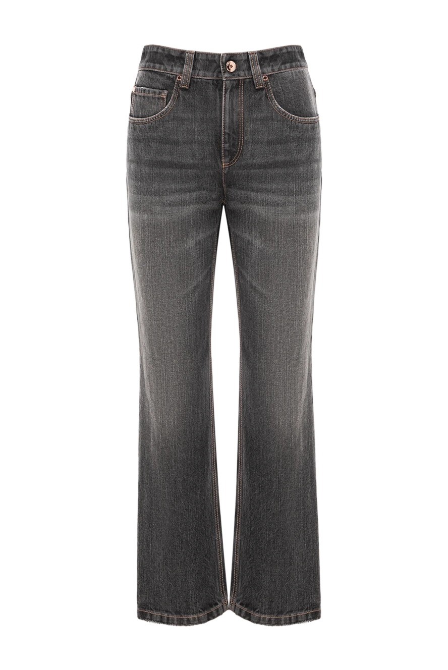 Brunello Cucinelli монил тізбегі бар ретро 5 қалталы джинсы шалбар
190600 - фото 1