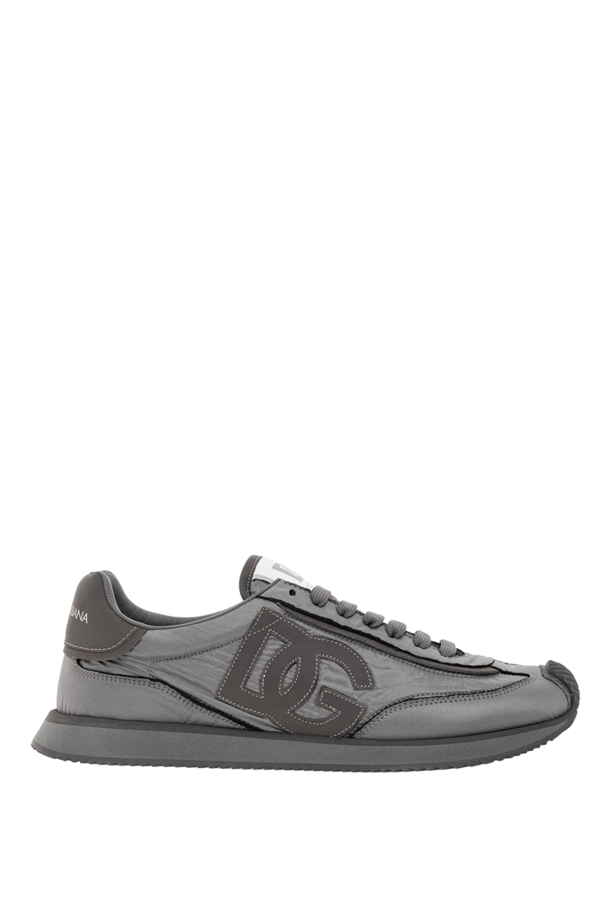 Dolce & Gabbana тоқымадан жасалған dg cushion сұр түсті ерлер кроссовкалары
190676 - фото 1
