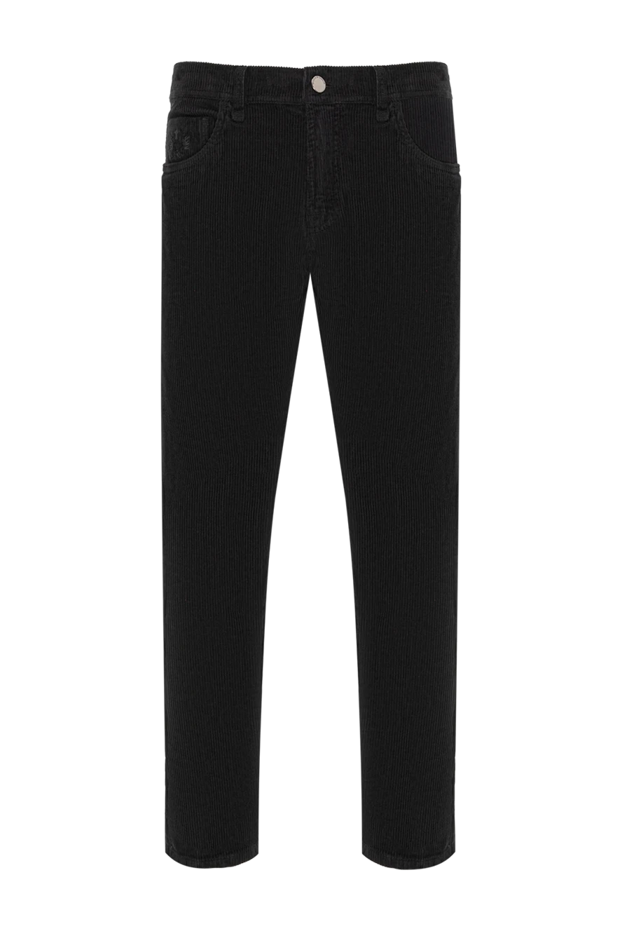 Scissor Scriptor black corduroy men's trousers with five pockets
190686 - photo 1