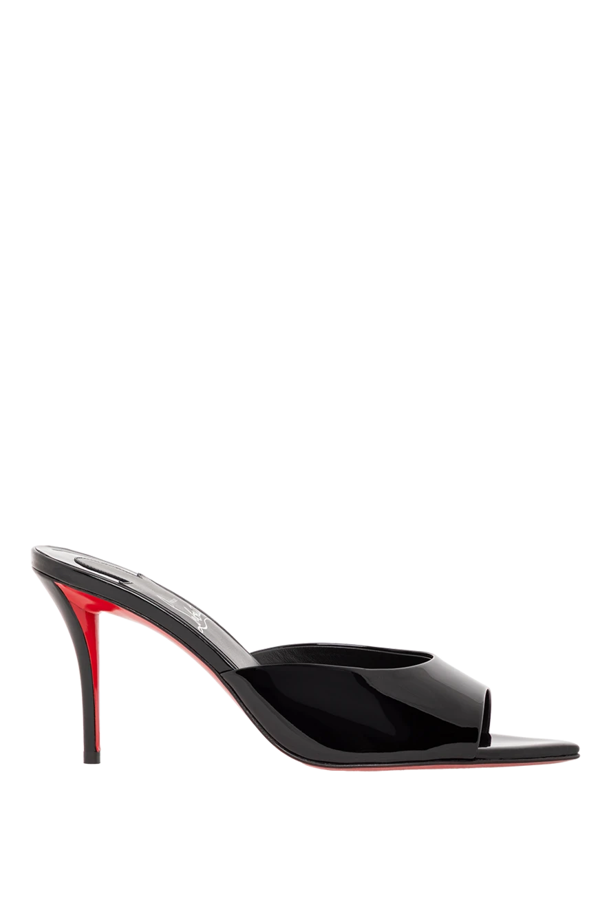 Christian Louboutin мюли miss z на шпильке 80 из кожи ягненка наппа 190856 - фото 1