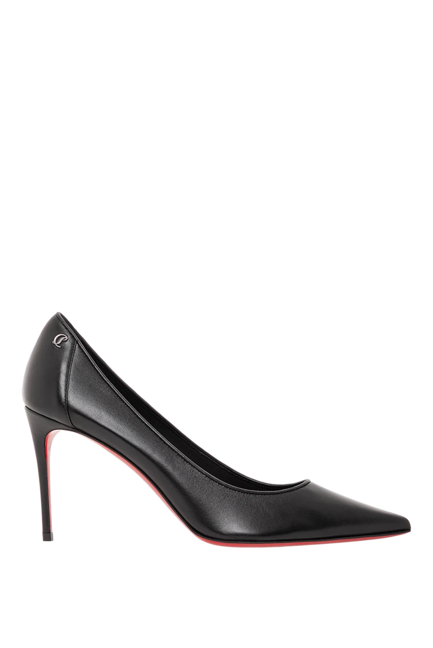 Christian Louboutin изящные черные туфли sporty kate в городском стиле из кожи ягненка наппа 190865 - фото 1