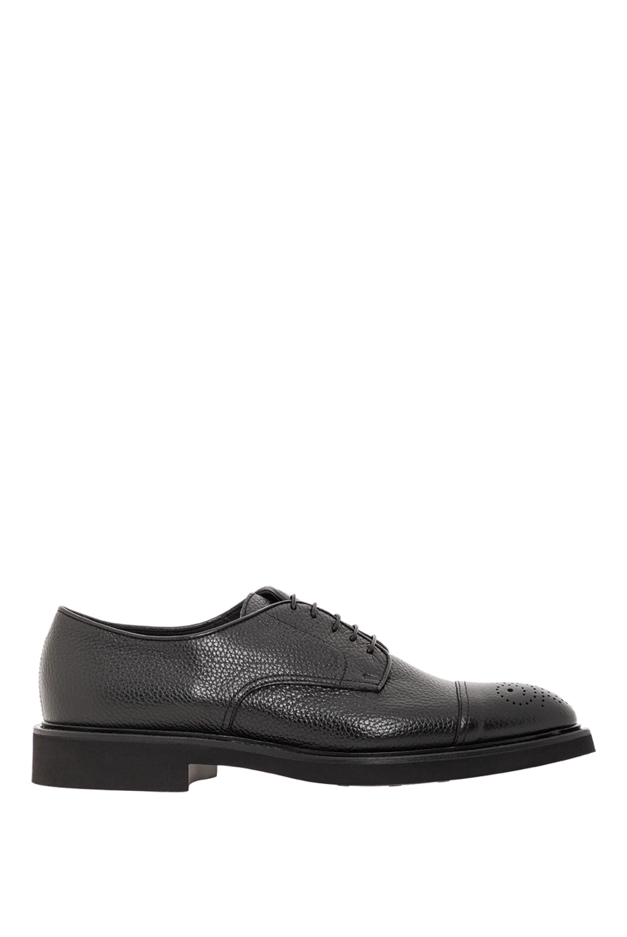 Doucal`s дерби мужские черные с перфорацией на мыске
190893 - фото 1