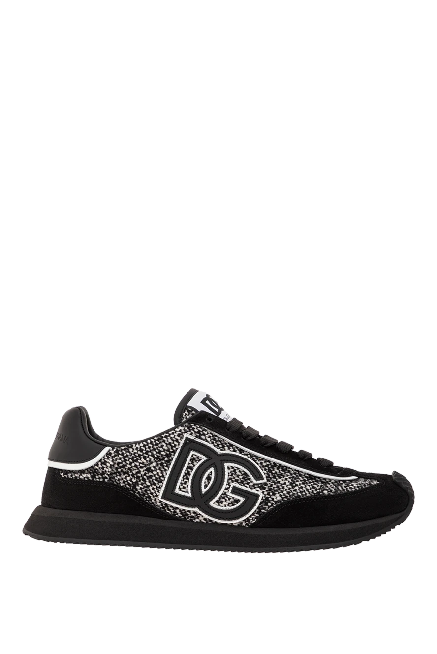Dolce & Gabbana dg cushion sneakers in calfskin and wool
191115 - photo 1
