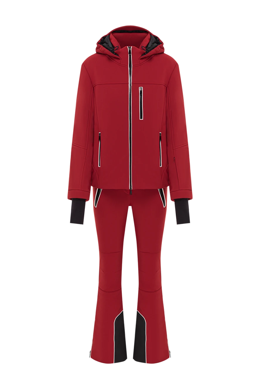 Brunello Cucinelli костюм прогулочный mountain красный из мембранной ткани с утеплителем 191336 - фото 1