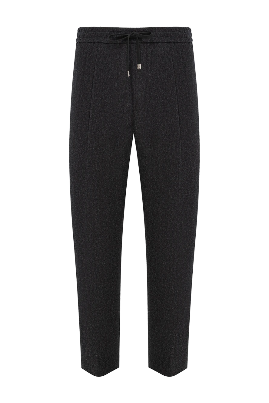 Jacob Cohen thick wool trousers with a drawstring waistband 191506 - photo 1