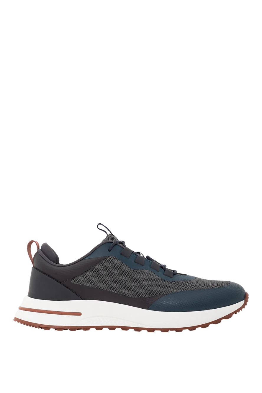 Loro Piana кроссовки week end walk синие на ультралёгкой подошве
191599 - фото 1