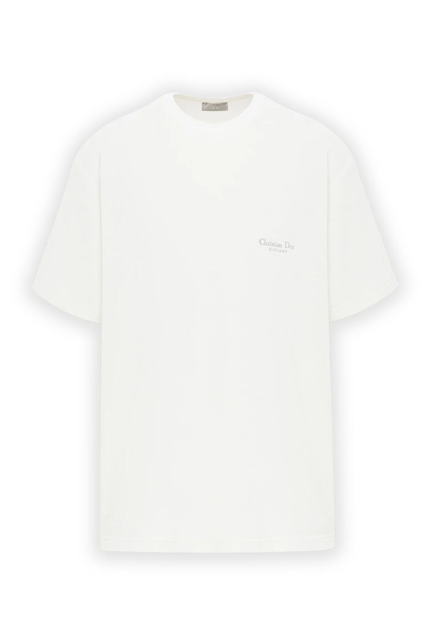 Dior white t-shirt with embroidered couture logo.
191891 - photo 1