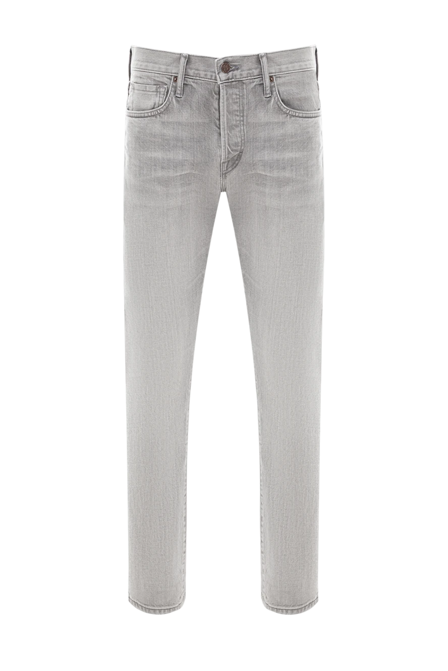 Tom Ford сұр түсті ерлерге арналған мақта-матадан жасалған джинсы 191892 - фото 1