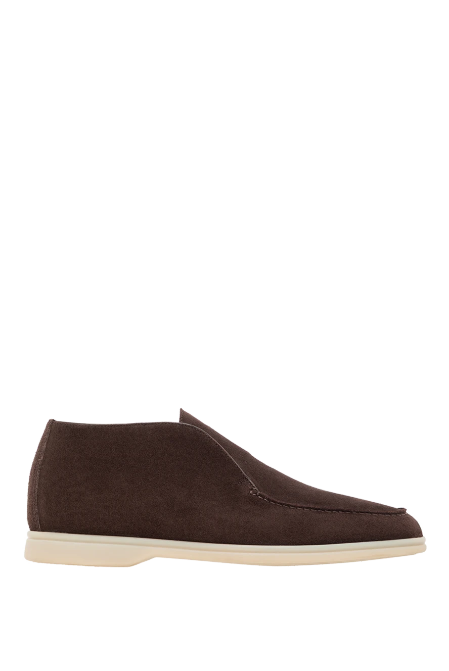 Cesare di Napoli жылы кофе көлеңкесіндегі күдері биік лоферлер 192050 - фото 1