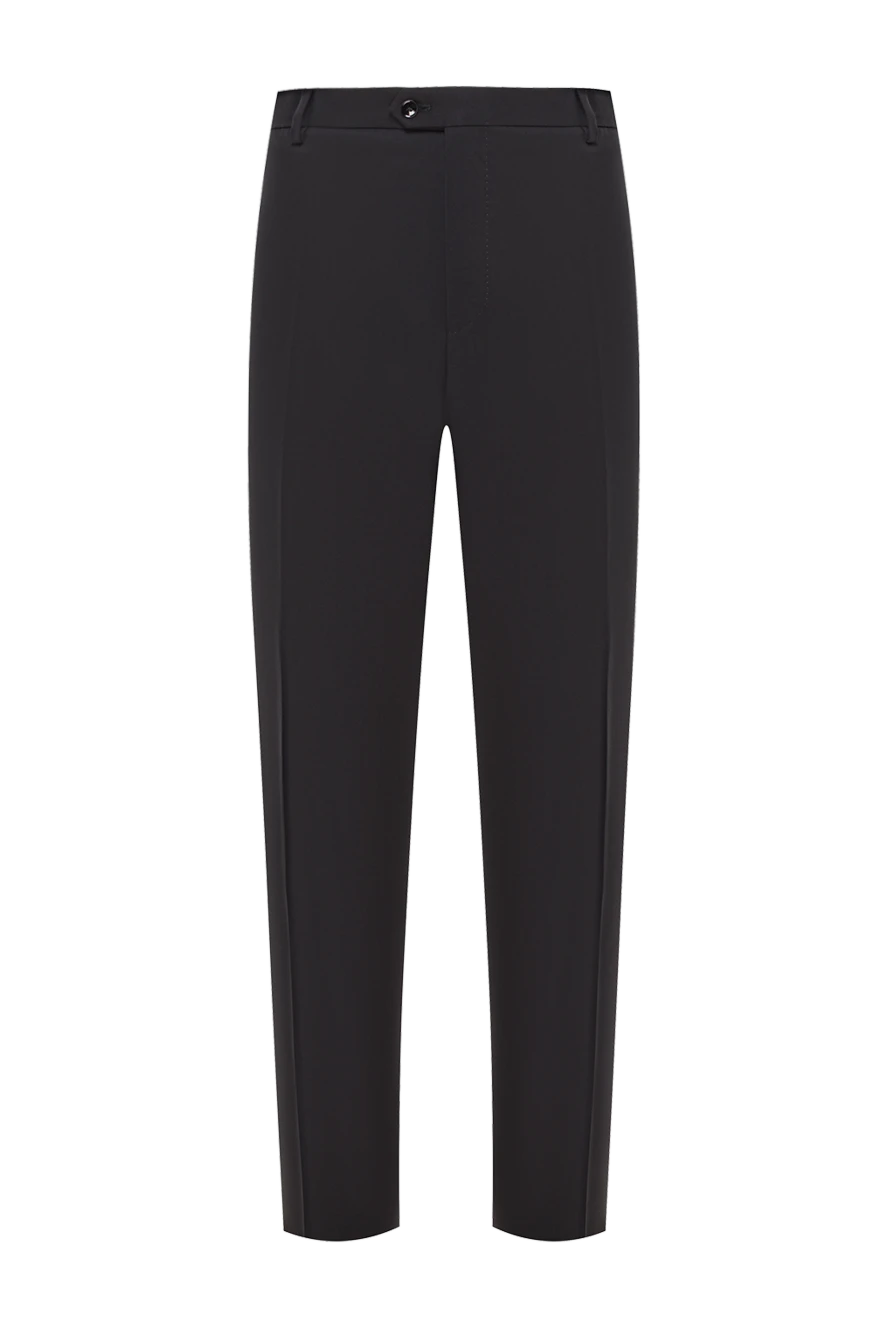 Sartoria Latorre classic straight-cut trousers made of black wool 192217 - photo 1