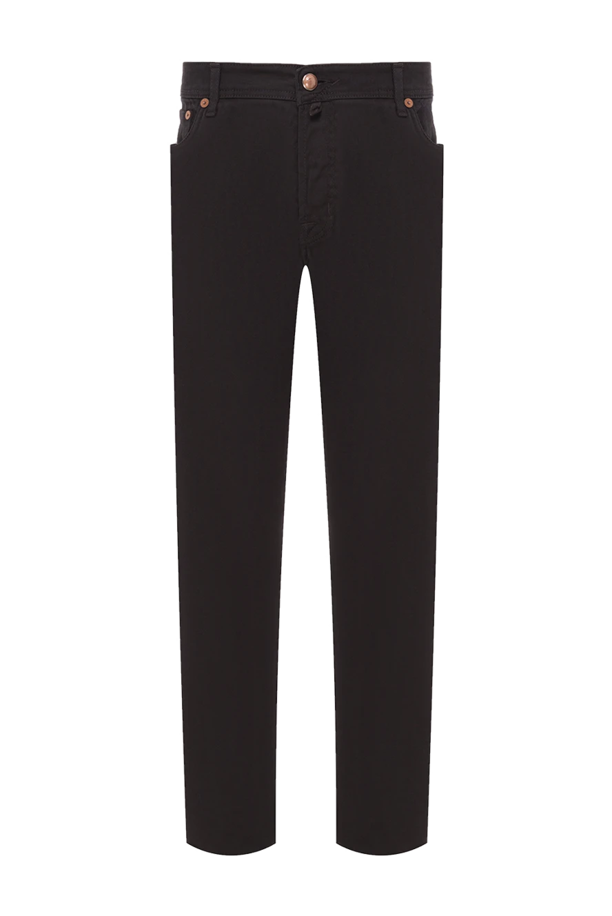 Jacob Cohen джинсы slim fit кроя из стрейч-денима черного цвета 192227 - фото 1