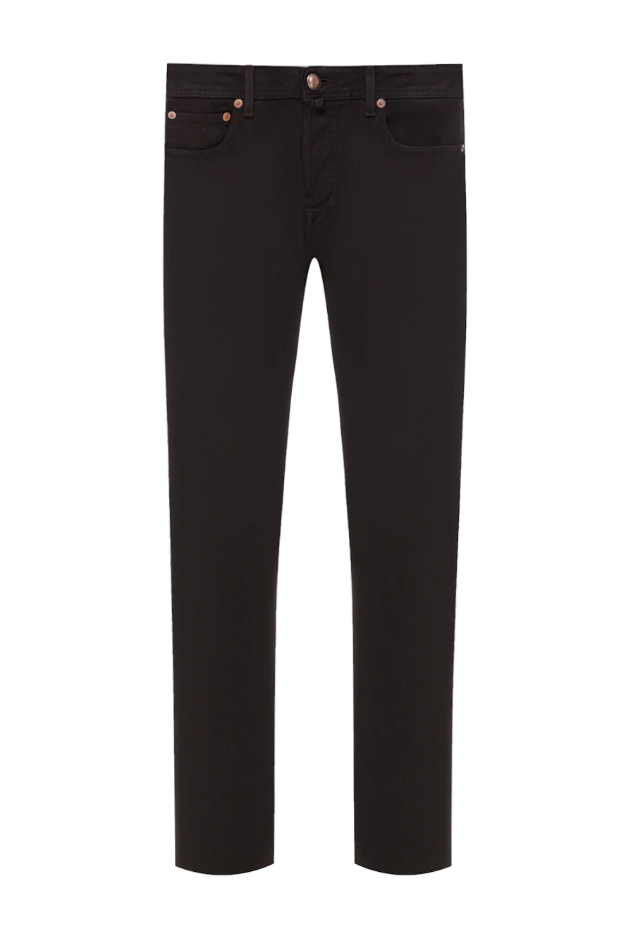 Jacob Cohen мужские джинсы черного цвета фасона slim-fit. 192228 - фото 1
