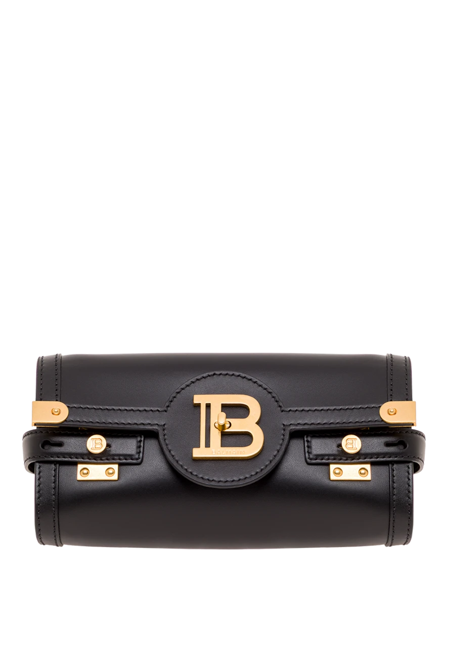 Balmain b-buzz pouch 23 calfskin clutch bag 192254 - photo 1