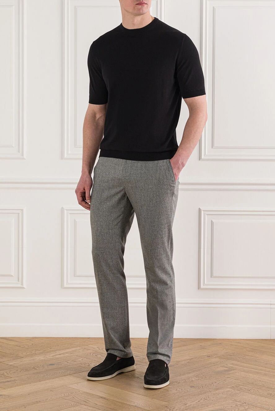 Cesare di Napoli джемпер короткий рукав 192434 - фото 1