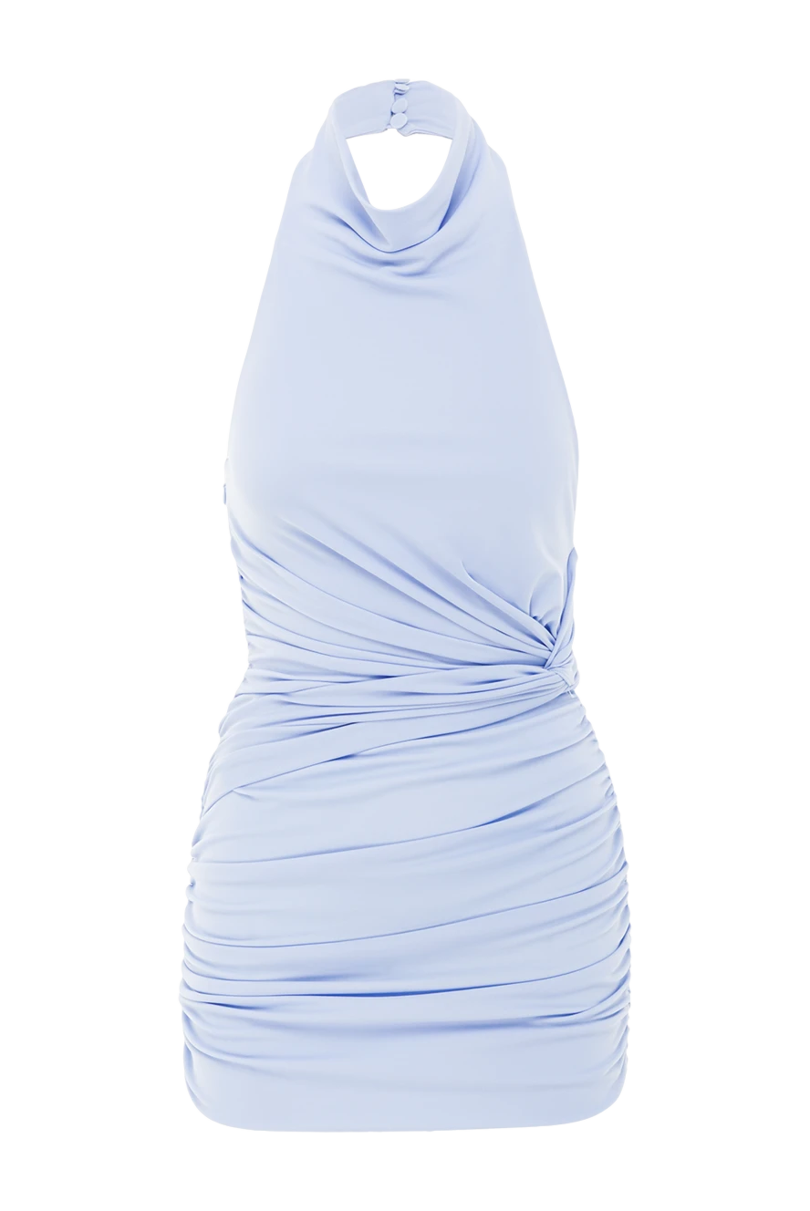 The Andamane джерси матасынан жасалған, драпталған бөлшектері бар және белінде бүйірлік түйіні бар stella мини көйлегі 192531 - фото 1