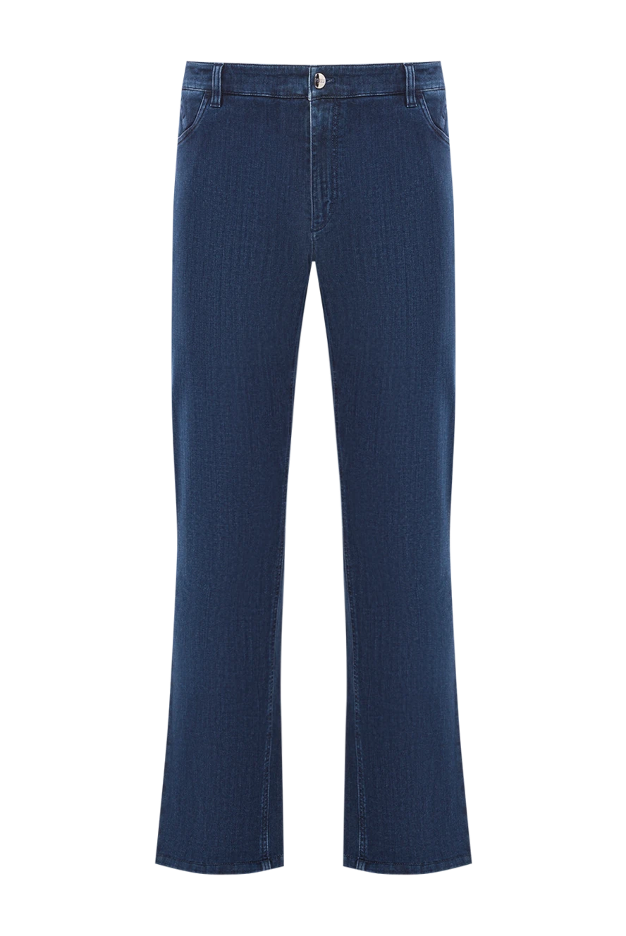 Zilli джинсы с характерной красной строчкой на задних карманах 192537 - фото 1