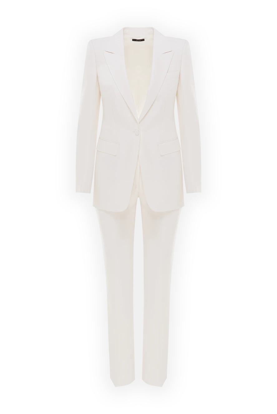 Tom Ford сүттей ақ түсті талғампаз әйелдер шалбары 192611 - фото 1