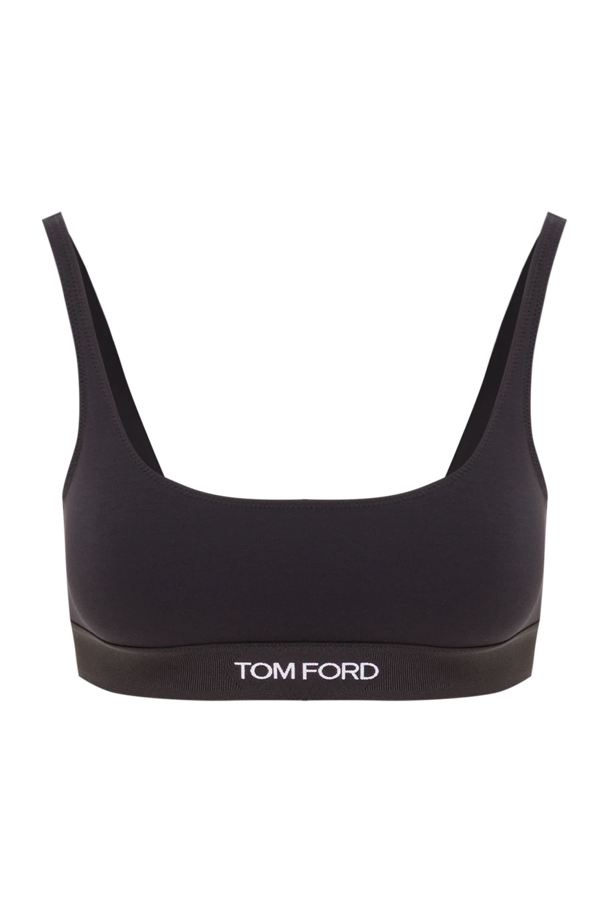 Tom Ford қара түсті сәнді тоқылған білезік 192616 - фото 1