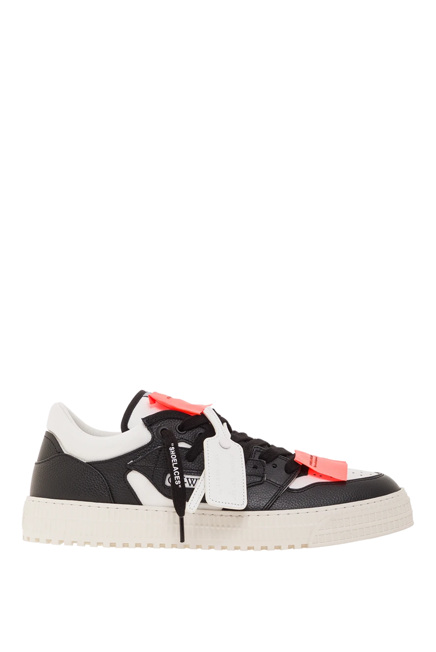 Off-White men's 3.0 court low top sneakers made of genuine leather 192650 - photo 1