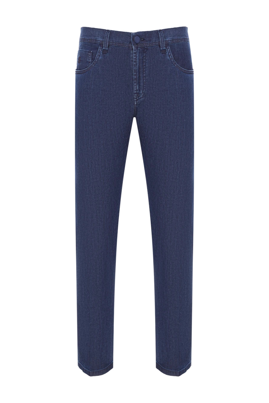 Scissor Scriptor темно-синие джинсы премиум-класса из высококачественного денима 192714 - фото 1