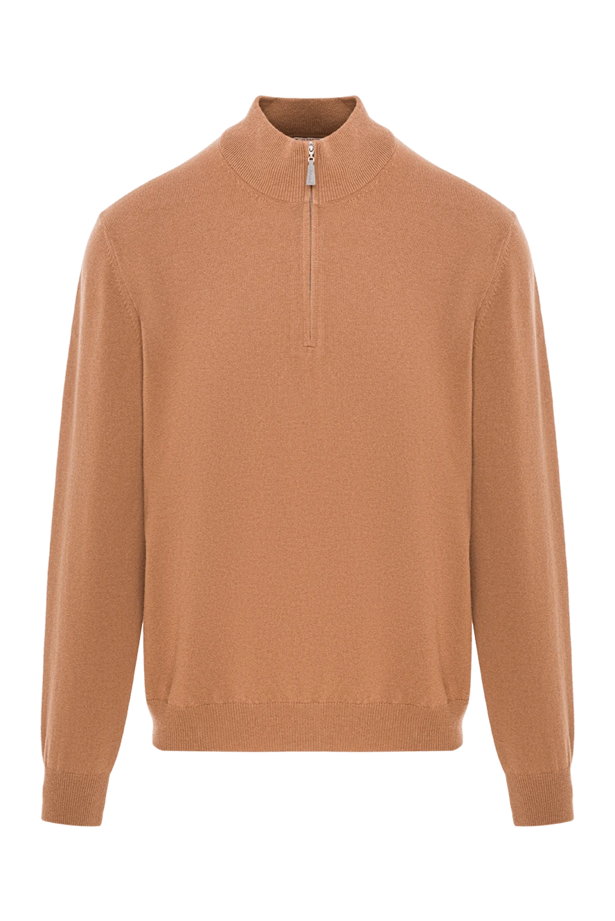 Gran Sasso мужской тройер с воротником на молнии цвета лесной орех 193078 - фото 1