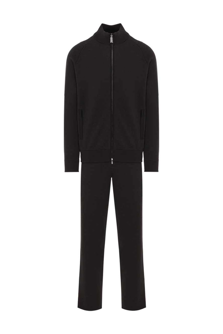 Zilli men's black tracksuit made of wool and silk 193220 - photo 1
