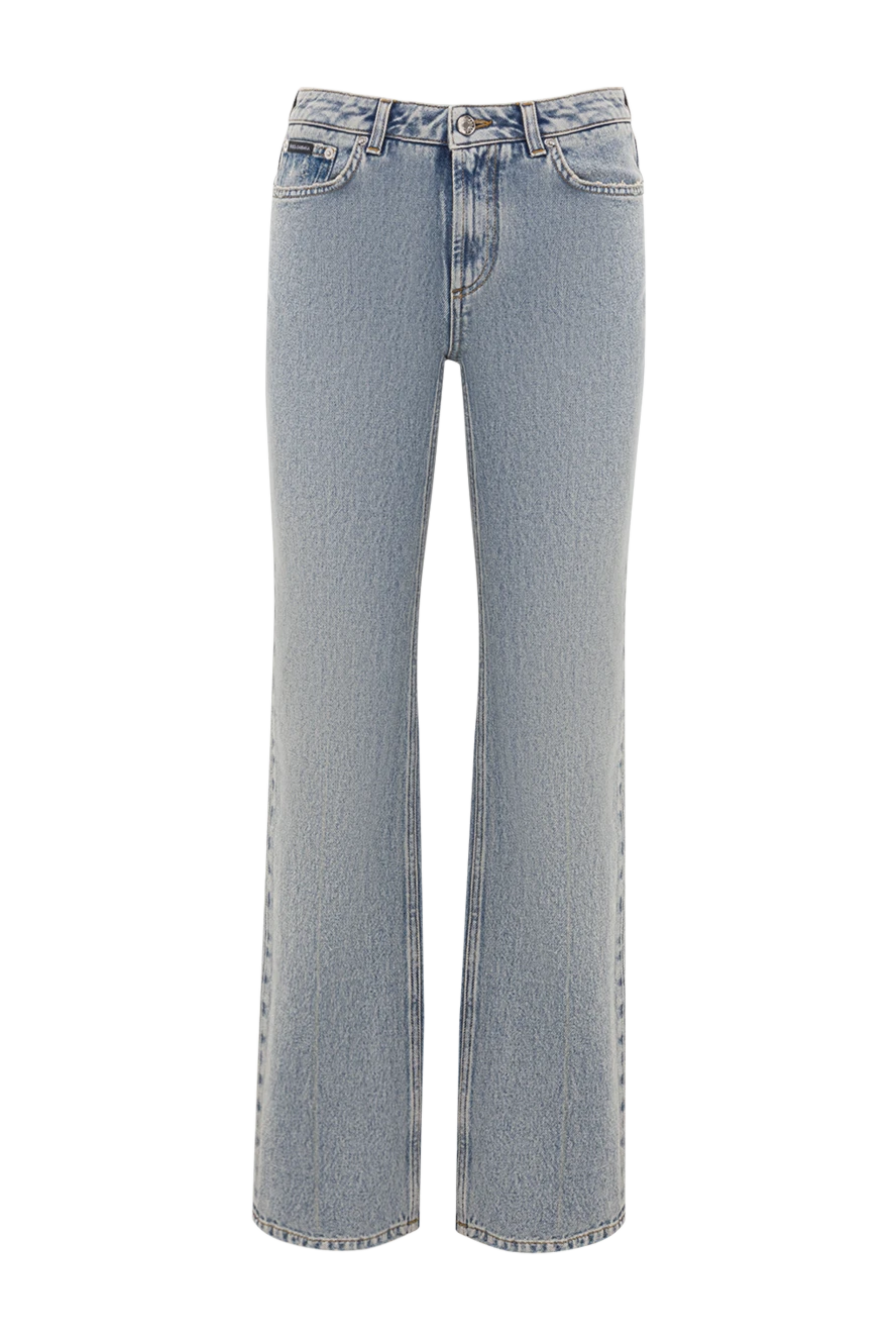 Dolce & Gabbana women's light blue distressed jeans 193414 - photo 1