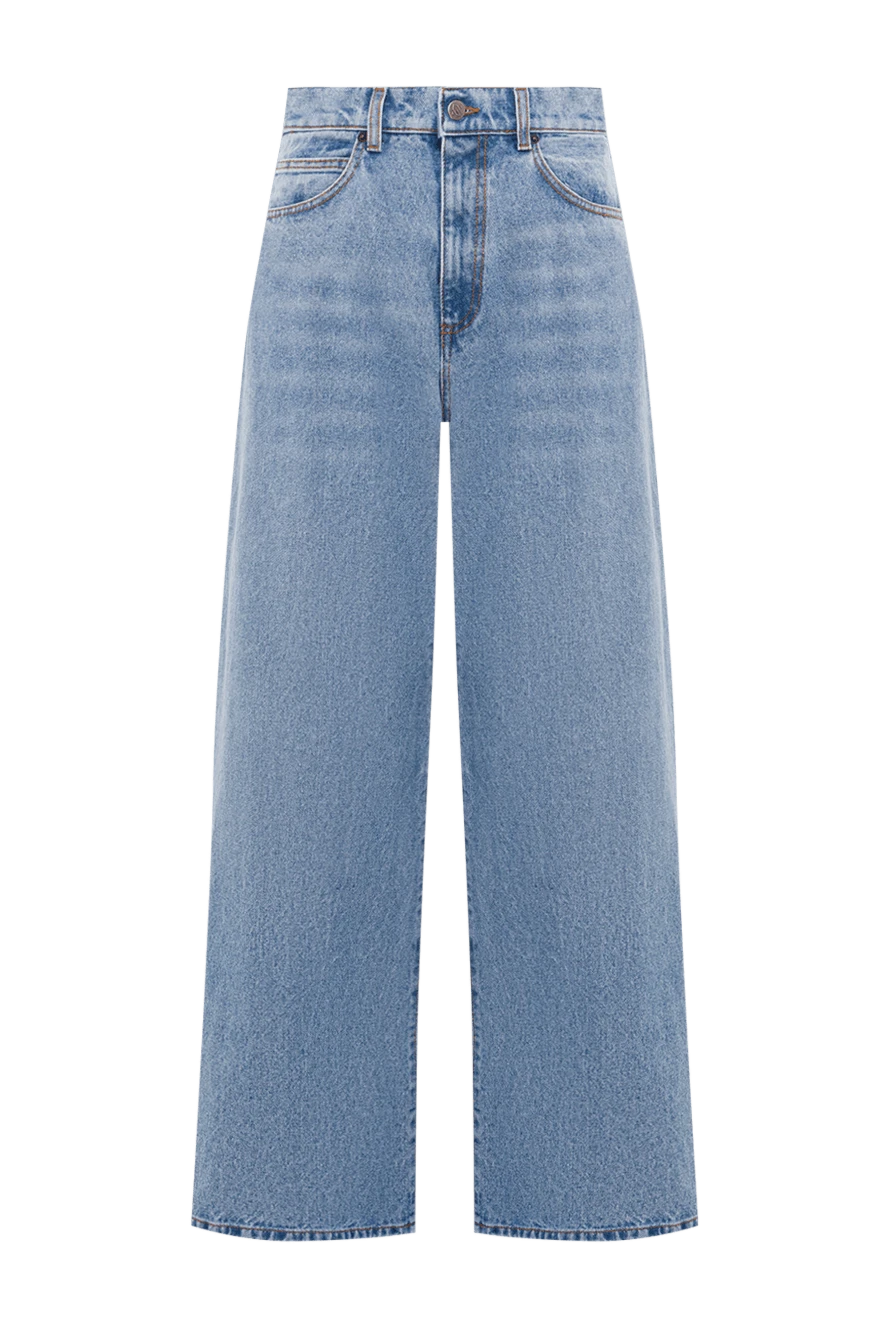 Giuseppe Di Morabito джинсы широкие с вышитой анаграммой на заднем кармане 193436 - фото 1