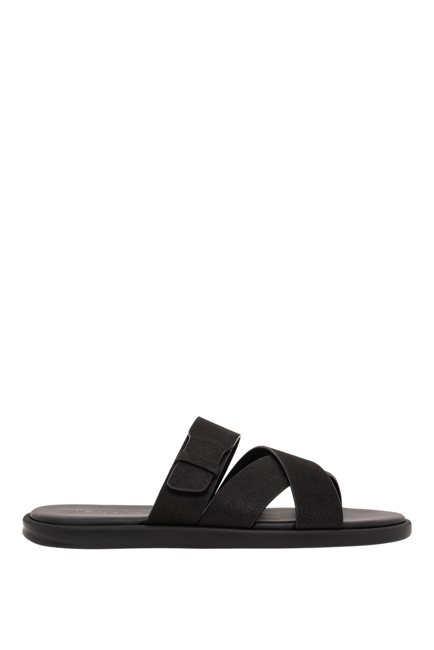 Doucal`s black leather multi-strap sandals
193467 - photo 1