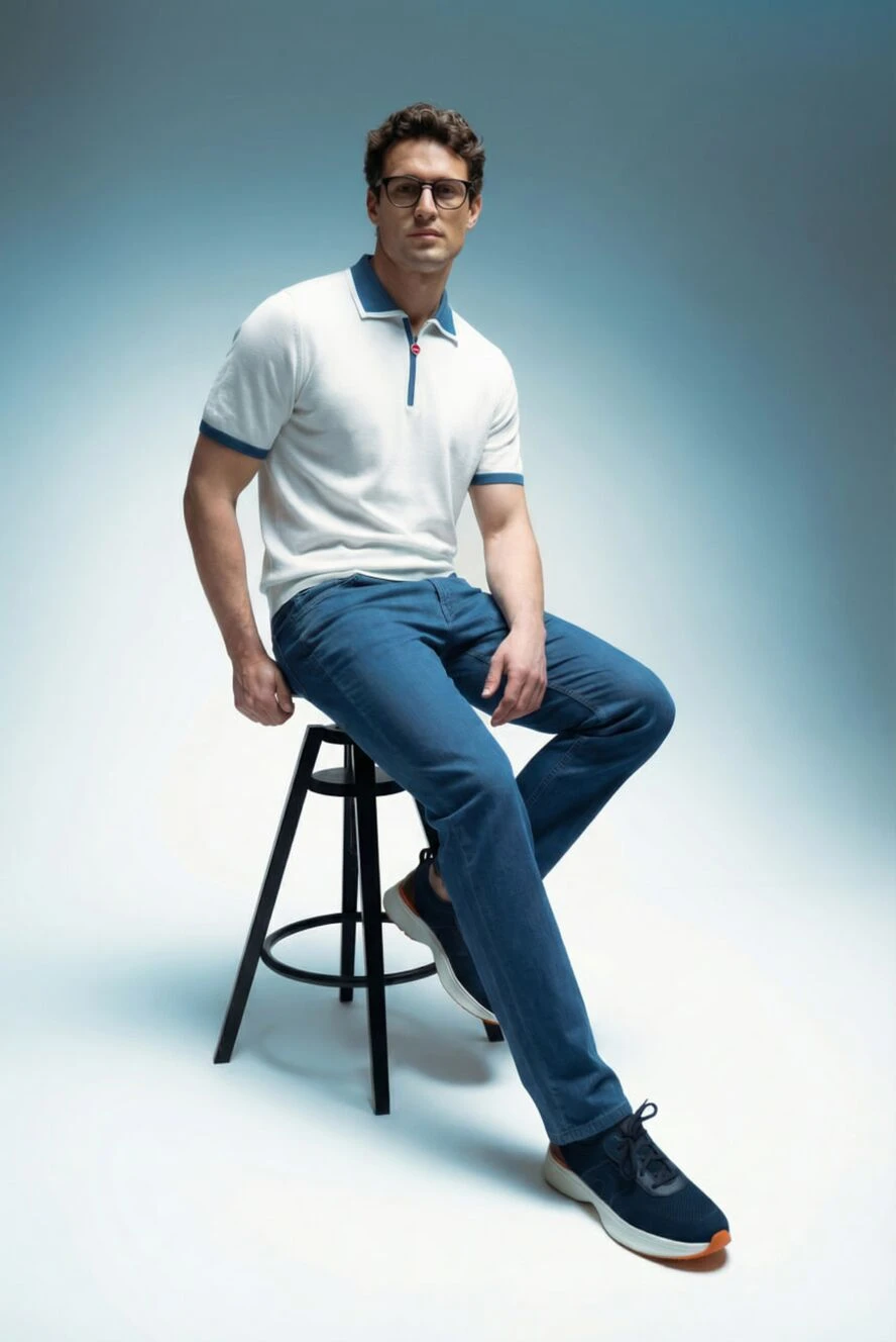 Kiton поло короткий рукав 193535 - фото 1