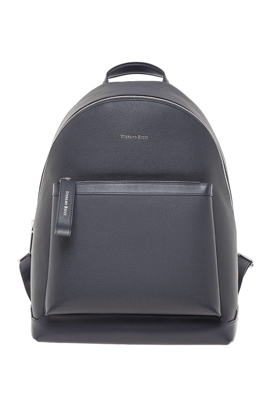 Stefano Ricci a leather backpack with a grained texture and a metal logo. 193606 - photo 1