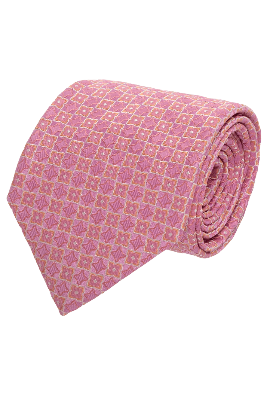 Canali man tie silk pink for men купить с ценами и фото 936611 - photo 1