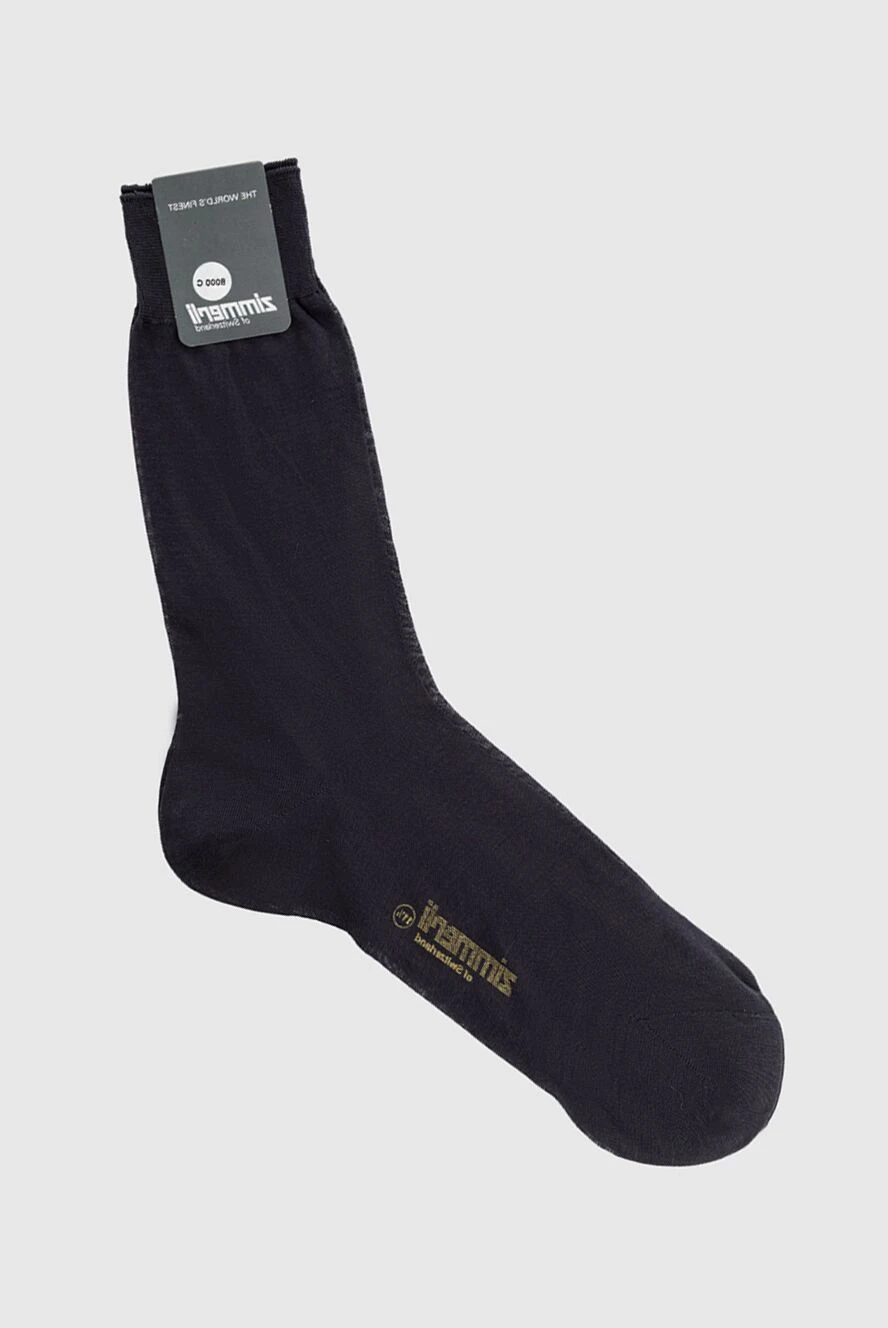 Zimmerli man men's black cotton socks купить с ценами и фото 953437 - photo 1