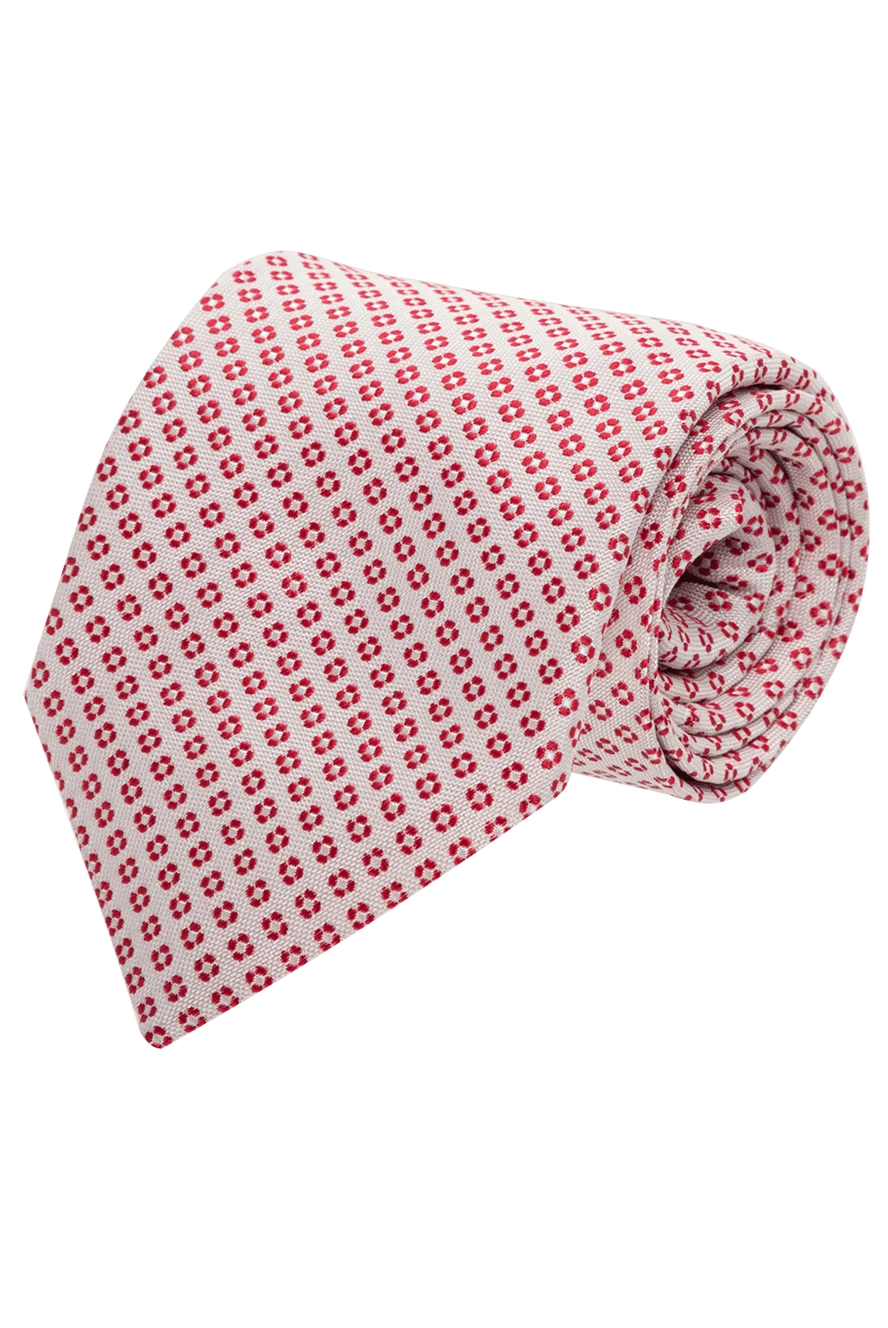 Canali man pink silk tie for men купить с ценами и фото 969472 - photo 1