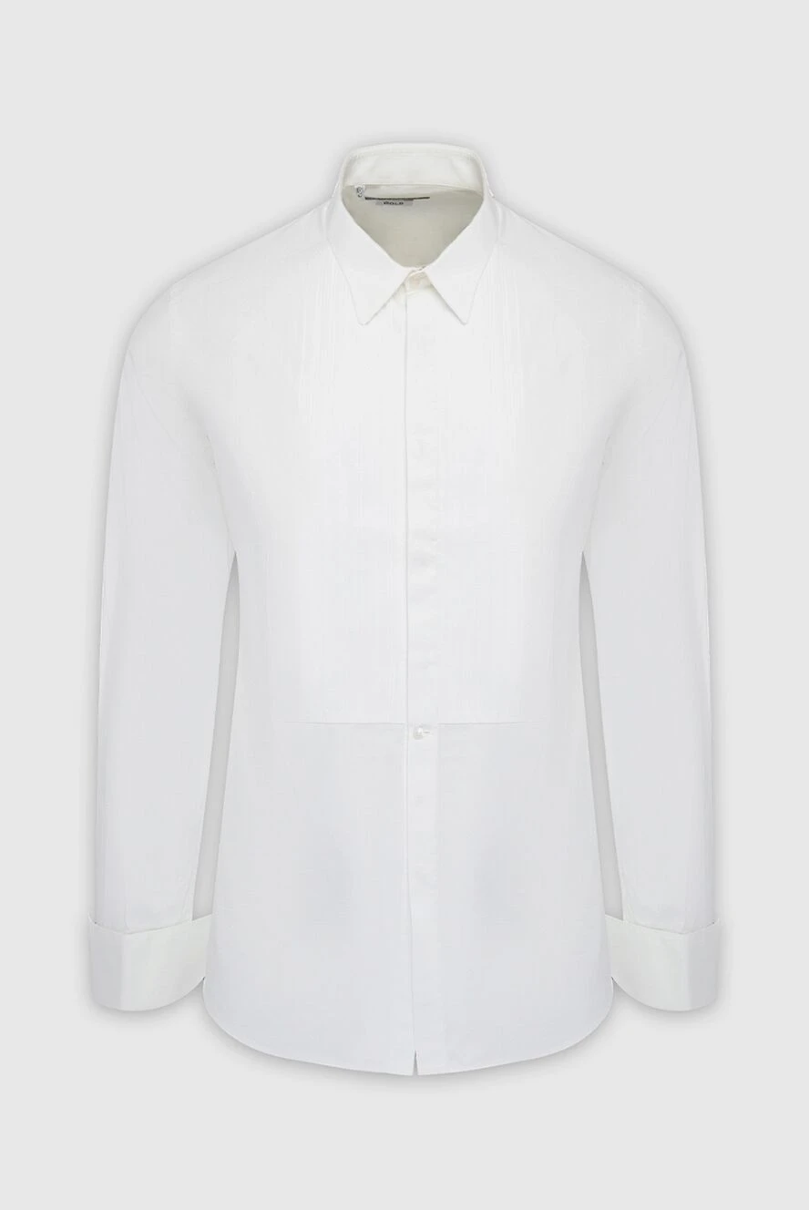 Dolce & Gabbana man white cotton shirt for men купить с ценами и фото 972865 - photo 1