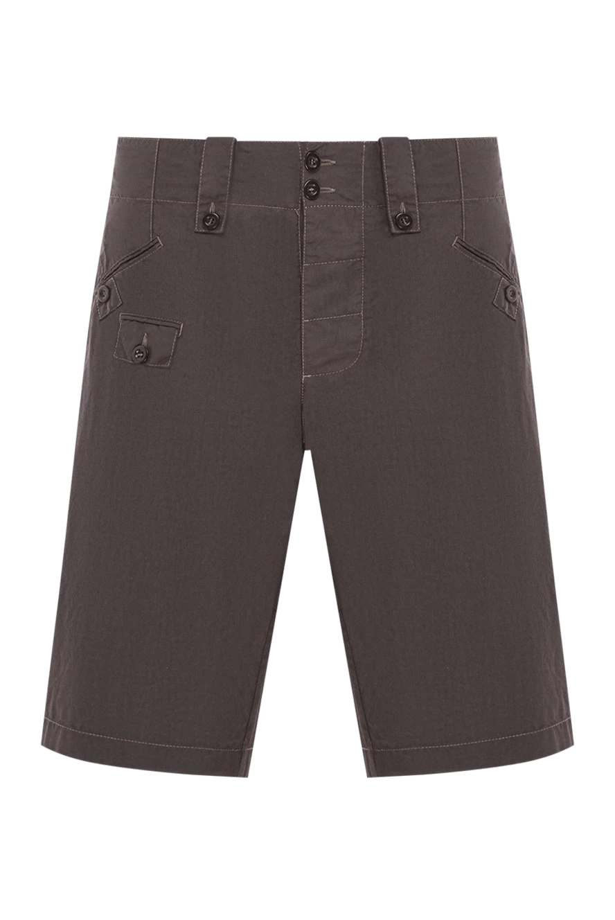 Dolce & Gabbana бежевые мужские шорты из хлопка с декоративными пуговицами
979105 - фото 1