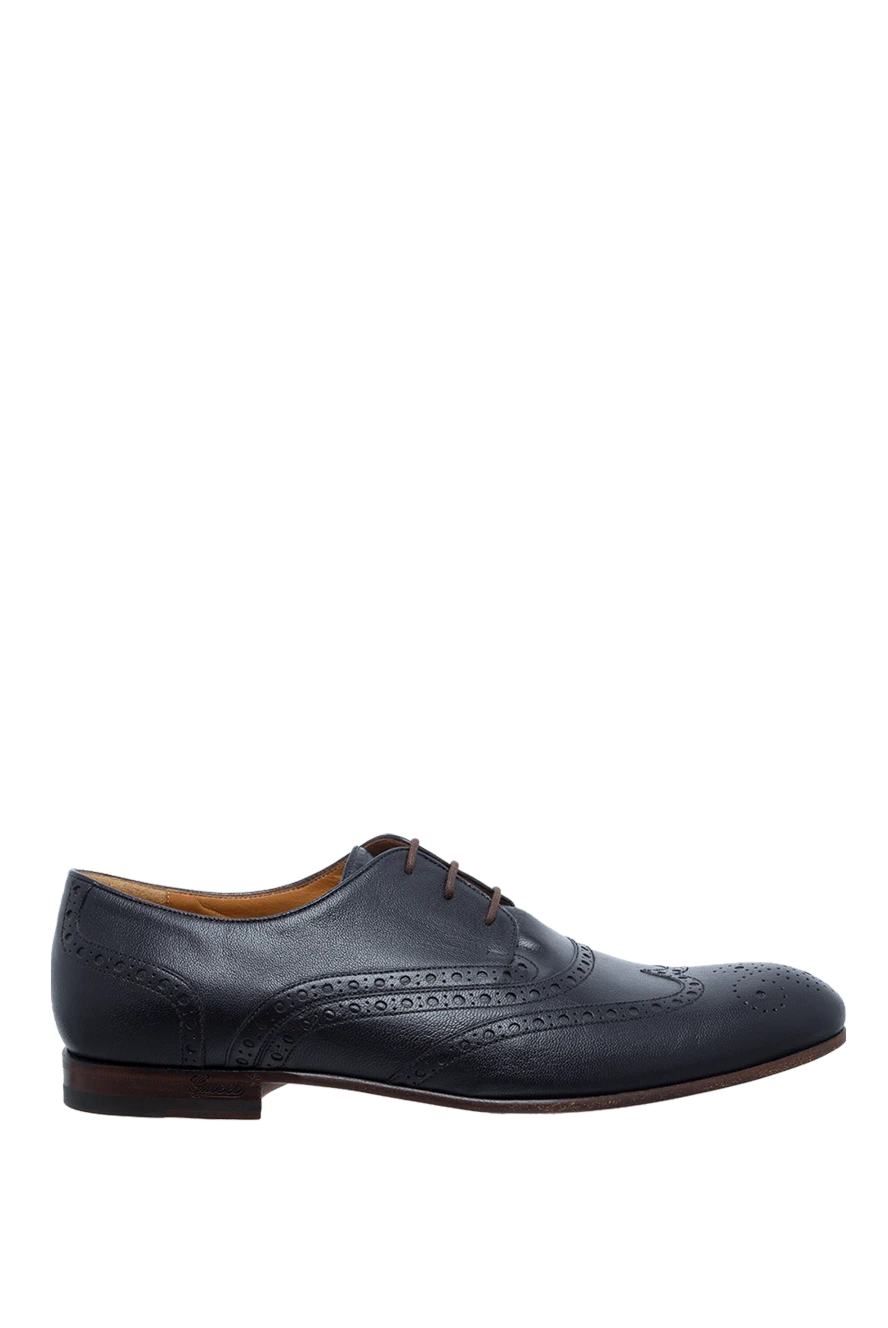 Gucci man men's black leather shoes купить с ценами и фото 984145 - photo 1