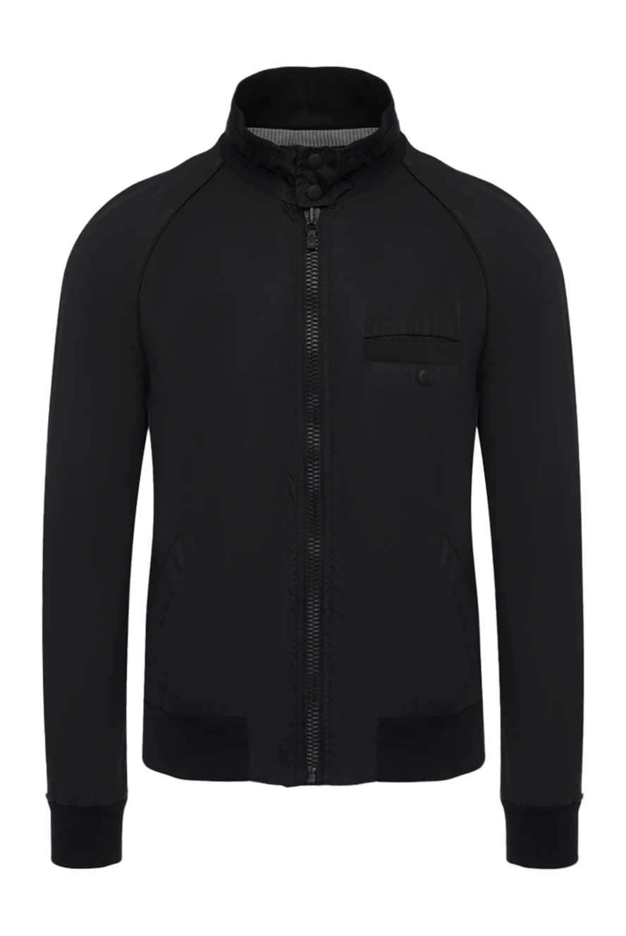 Moncler man jacket made of polyamide, cotton and polyurethane black for men купить с ценами и фото 984717 - photo 1