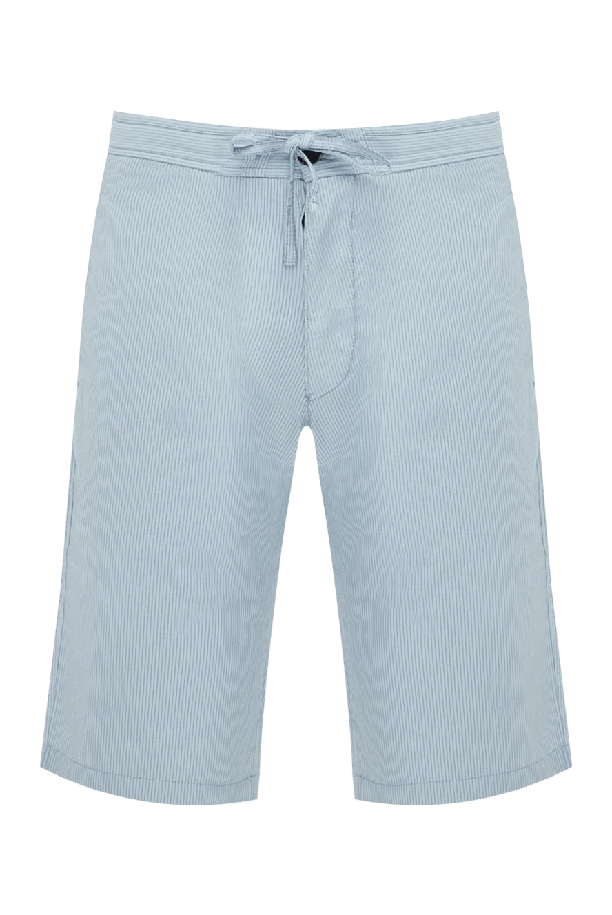 Armani man cotton and polyester shorts gray for men купить с ценами и фото 985503 - photo 1