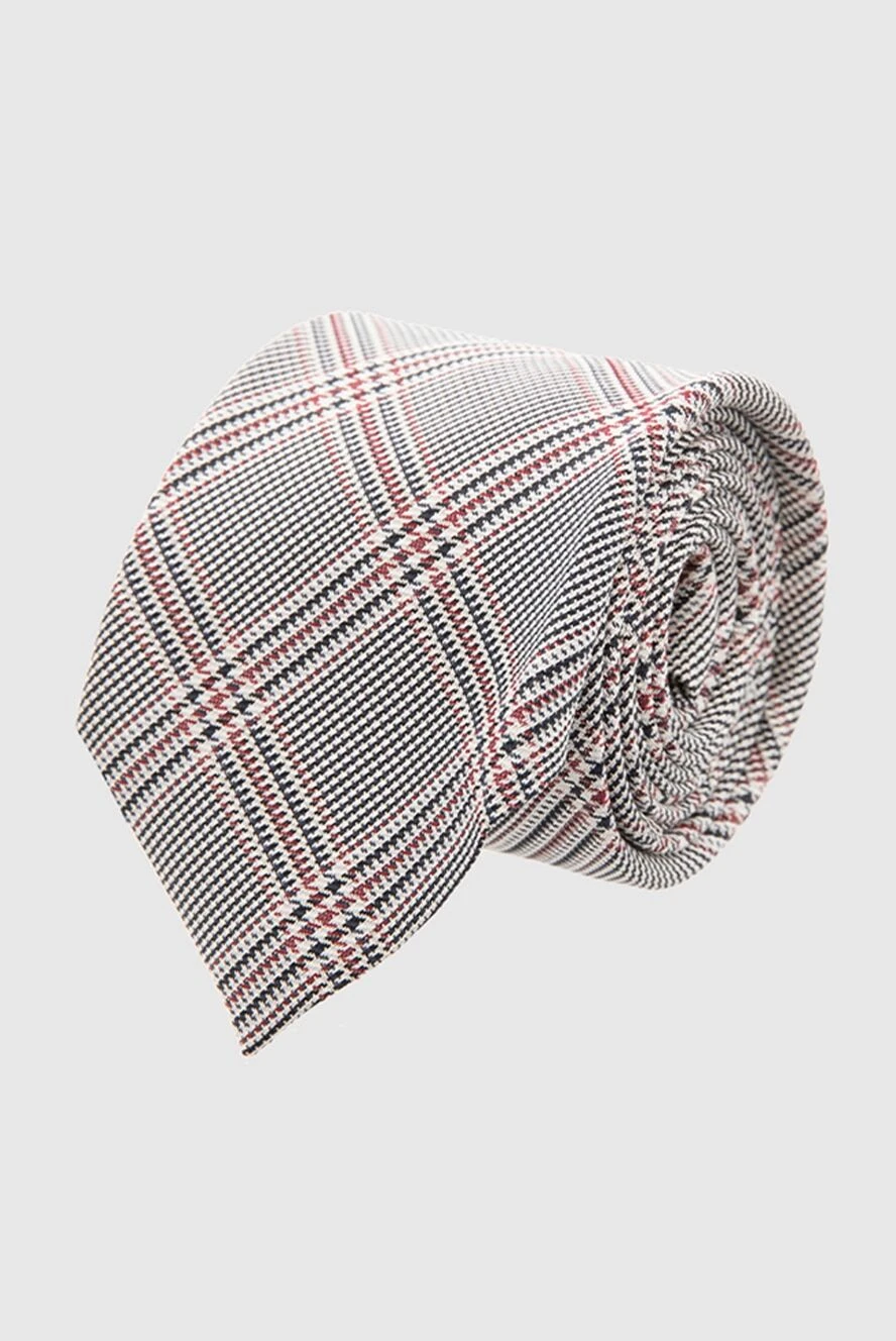 Gucci man gray silk tie for men купить с ценами и фото 985992 - photo 1