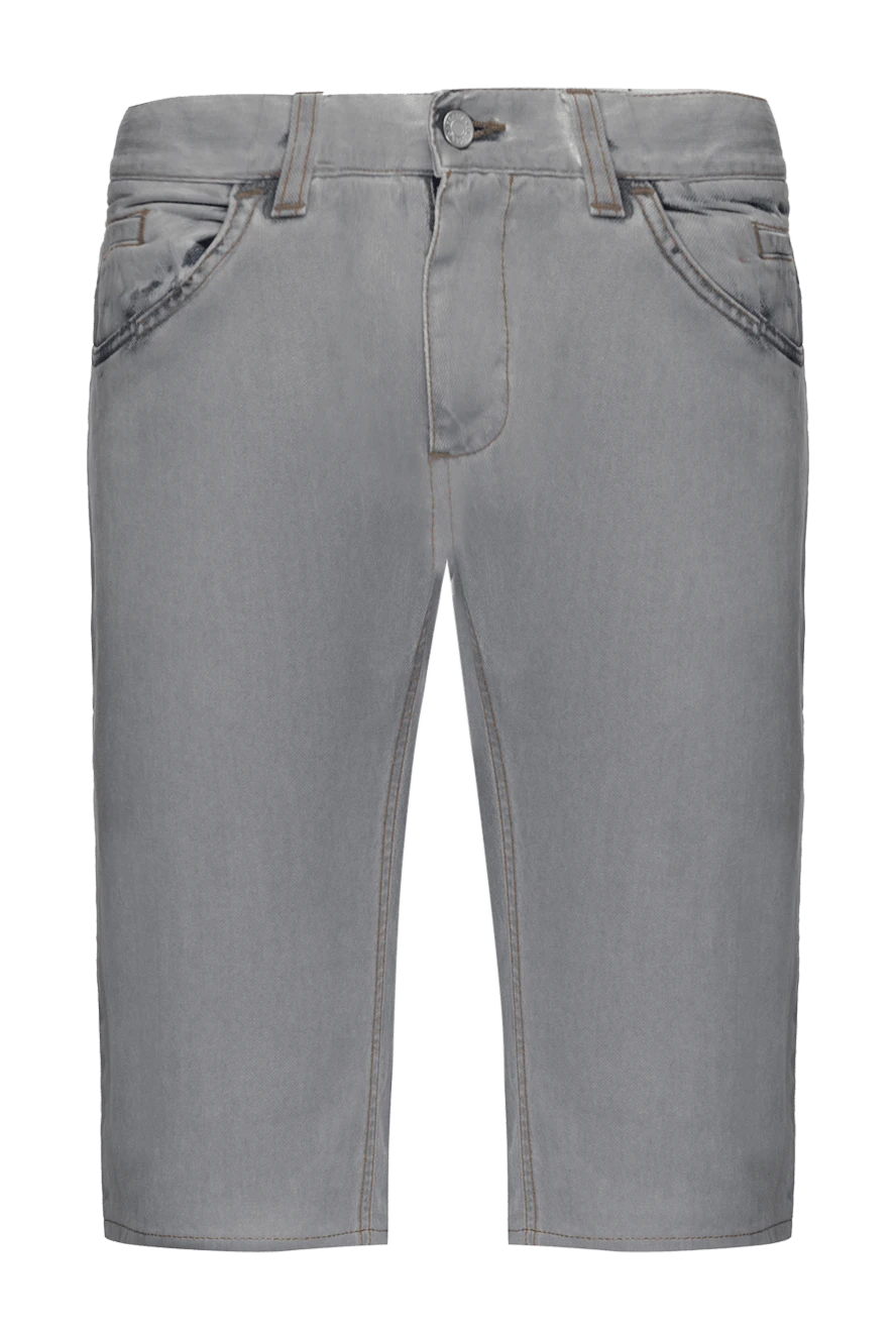 Dolce & Gabbana man gray cotton shorts for men купить с ценами и фото 986568 - photo 1