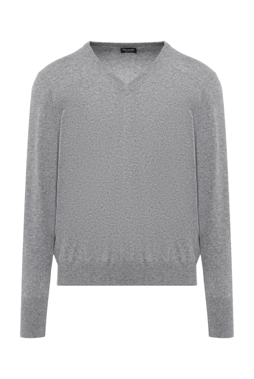 Drumohr gray men's wool, acrylic and alpaca sweater 993075 - photo 1