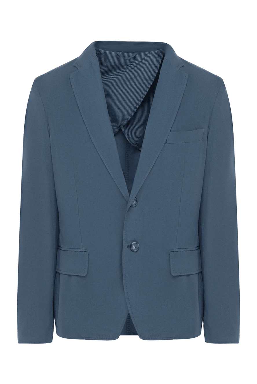 Ballantyne пиджак из хлопка синий мужской 996068 - фото 1