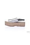  Brunello Cucinelli - contrast sole, jute trim around the sole, chunky sole. genuine leather. buckle. 5 cm. Country of manufacture: Italy. Care: specialized cleaning - photo 6