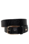  Brioni - Textured leather. 100% crocodile leather. Size: Width 4cm. Buckle. Country of origin: Italy. Care: specialized cleaning - photo 4