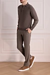 Cesare di Napoli  - Long sleeve. 100% wool. Closure: Buttons. Country of manufacture: Italy. Care: specialized cleaning - photo 7