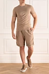 Brunello Cucinelli  - басып шығару, жағадағы жиектер. Құрамы: 100% мақта. Шығарылған елі: Италия. Күтім: арнайы тазалау - фото 7