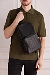 Bottega Veneta  - тоқыма. Қосымша: реттелетін бау. Құрамы: 100% шынайы былғары. Қалталар: үш сақтау бөлімі. Жабу: найзағай. Шығарылған елі: Италия. Күтім: арнайы тазалау - фото 5