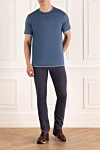 Brunello Cucinelli  - edging on the collar. 100% cotton. Country of origin: Italy. Care: specialized cleaning - photo 7