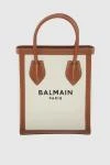 Balmain  - Логотип Balmain. 58% хлопок, 42% лён. Страна производитель: Франция. Уход: специализированная чистка - фото 7